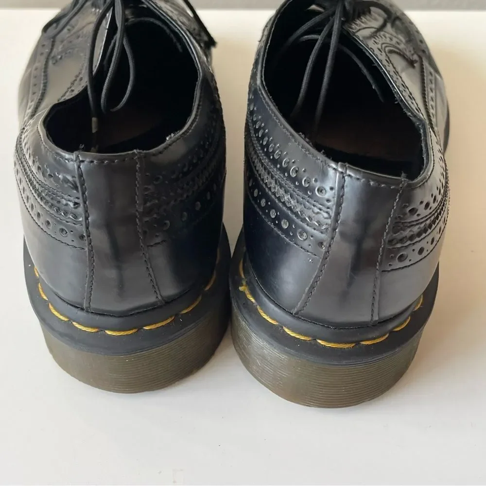 DR‎ MARTEN black loafers size 10